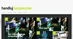 Desktop Screenshot of handlujbezpiecznie.pl